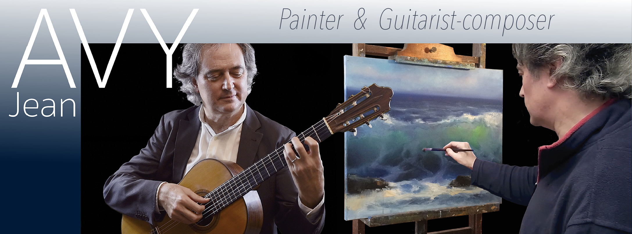 Jean AVY Paintre & Guitarist-composer